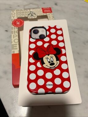 Disney Minnie Mouse Red with White Polka Dots Phone Case